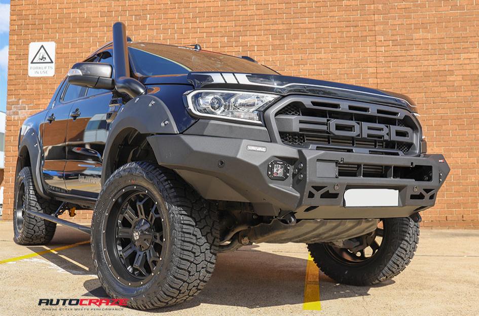 FORD RANGER HURRICANE MATTE BLACK